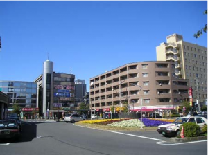 羽村駅東口駅前