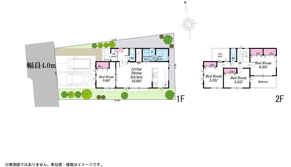 (建物プラン例)丁寧な打ち合わせにてヒアリングを行い、お客様のお好きな間取をプランニングいたします。