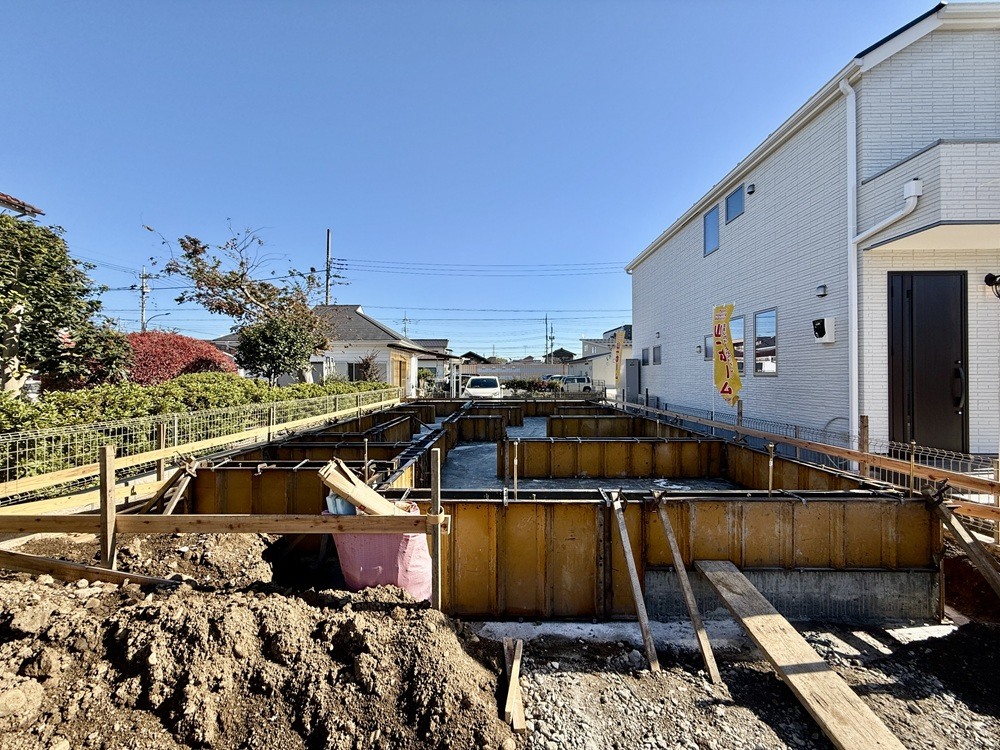 建売住宅は、どのような工事がされているのか、過程が気になりますね。