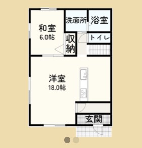 １階間取り
