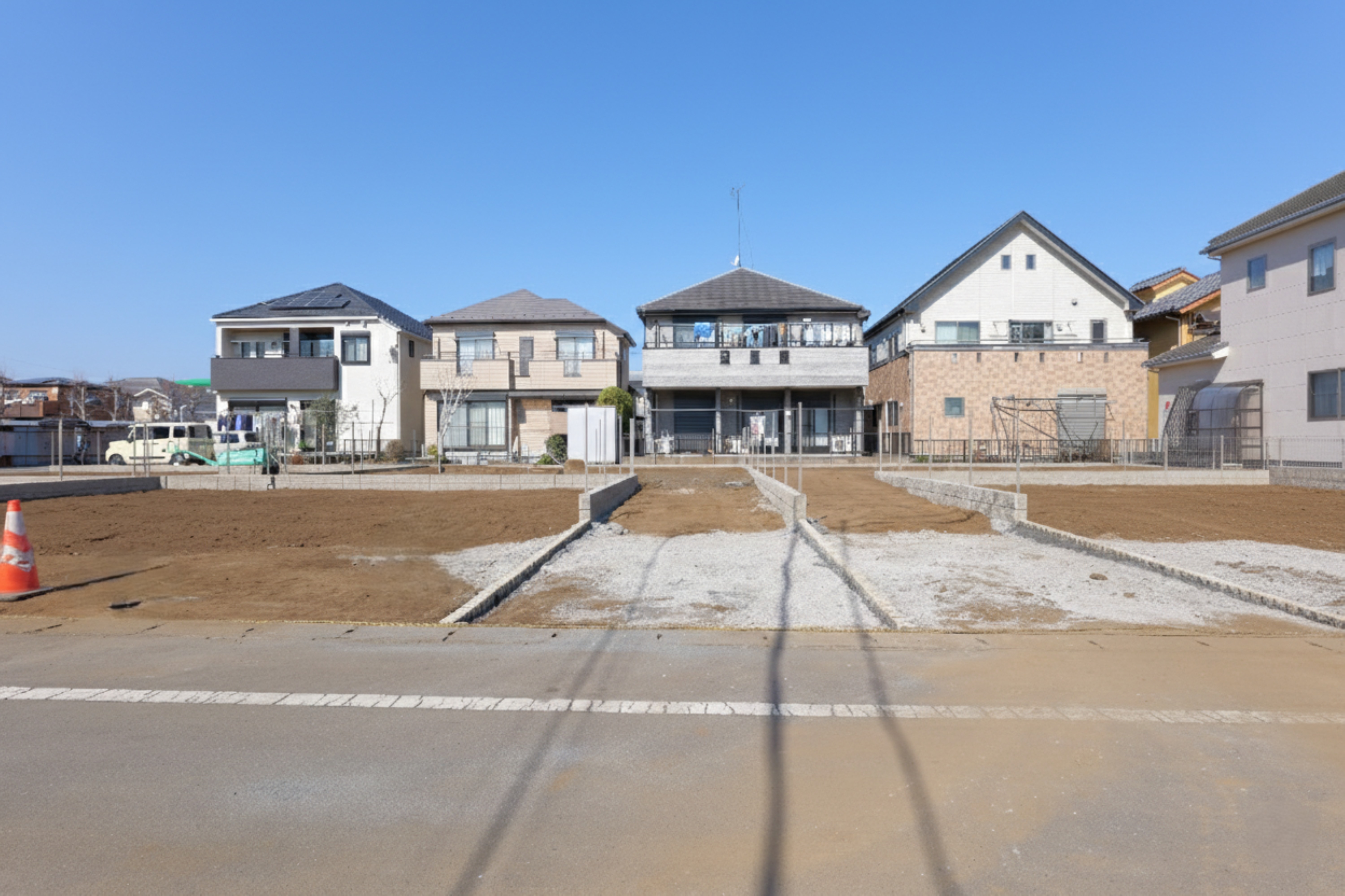 建築条件付き売地の良さを最大限に活かし、建売では実現できなかった「こうしたい！」を形に出来ます。