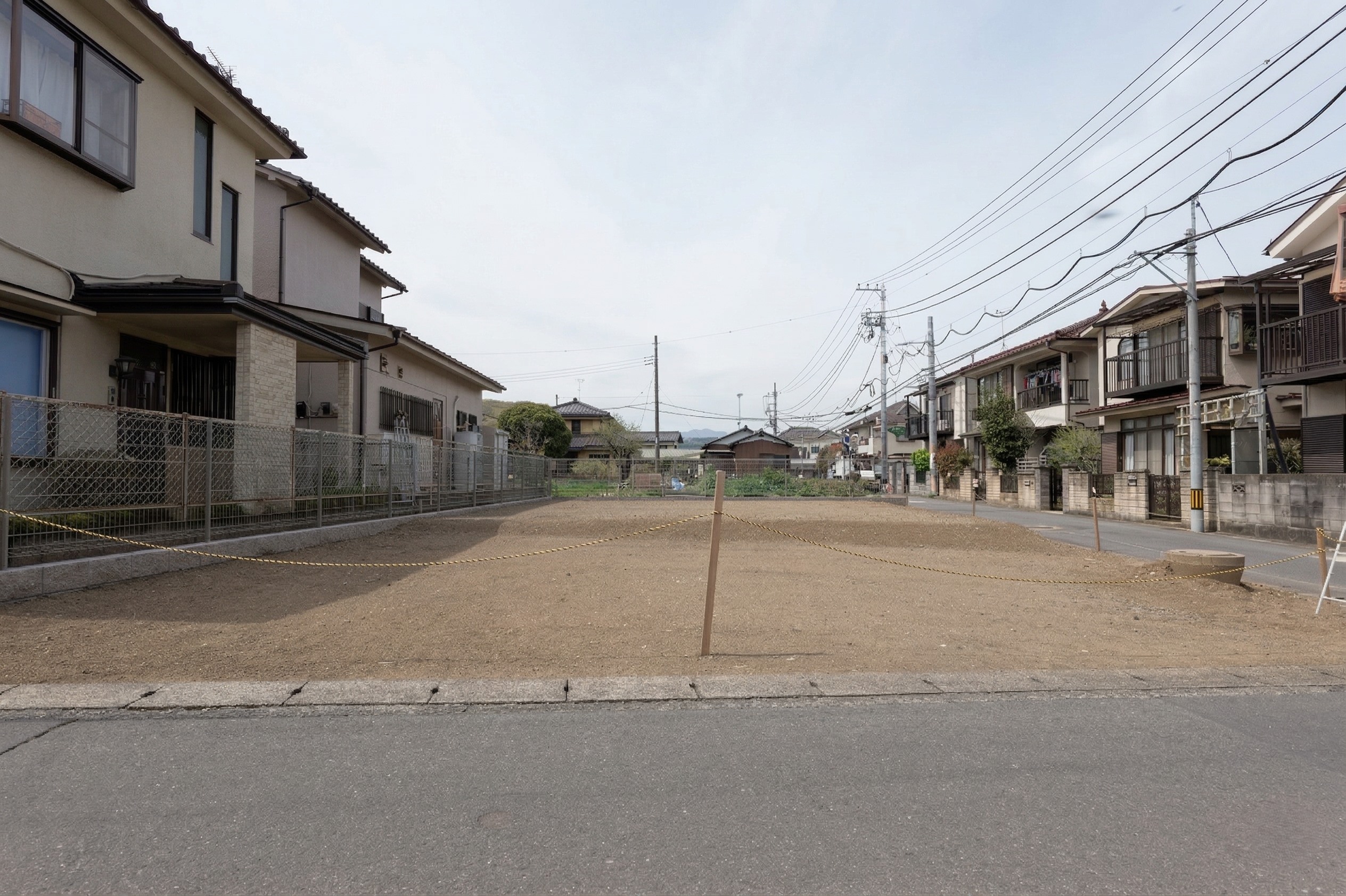 緑豊かで閑静な住宅街に、61坪超の敷地をご用意。